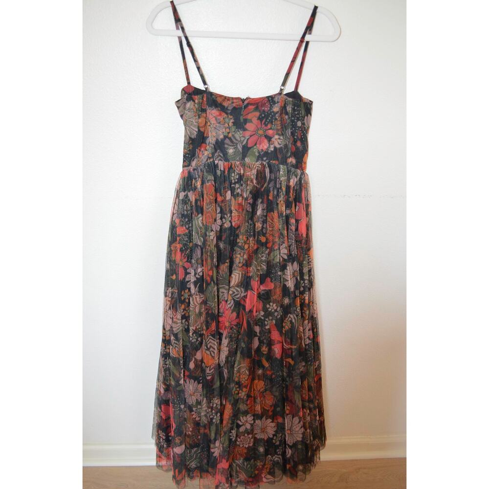 Hutch Willa Bustier Tulle Maxi Dress Size 4 - Picture 7 of 7